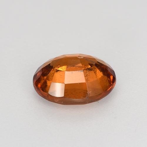 Granato hessonite Arancio Medio naturale da 1.13 ct, Taglio ovale, VS