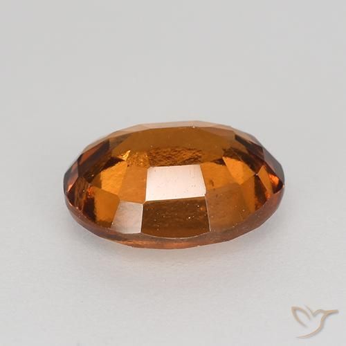 Granato hessonite Arancione Ambra naturale da 1.68 ct, Ovale, VS