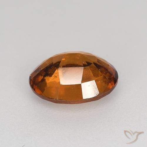 Granato hessonite Arancio medio-scuro naturale da 1.35 ct, Ovale, VS