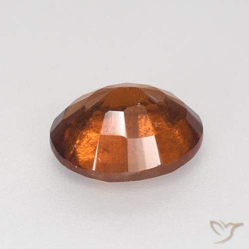 Granato hessonite Arancione scuro naturale da 2.50 ct, Ovale, VS