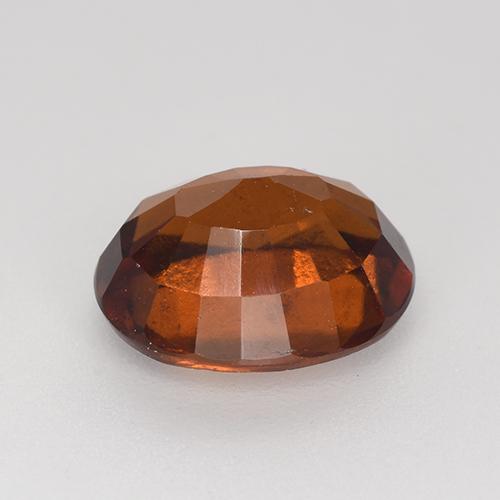 Granato essonite naturale arancione da 3,03 ct, taglio ovale, VS