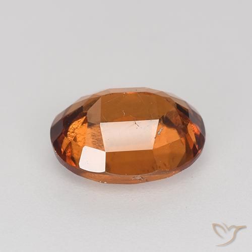 Granato hessonite Arancione scuro naturale da 2.07 ct, Ovale, VS-SI