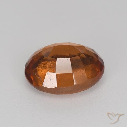 Granato hessonite Arancione scuro naturale da 2.44 ct, Ovale, VS-SI