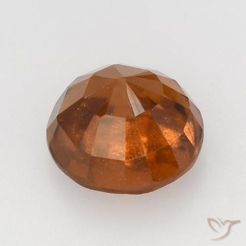 Granato hessonite Arancio Medio naturale da 2.24 ct, Rotondo, VS