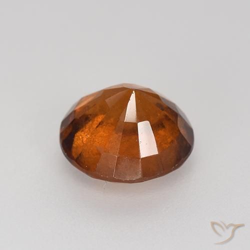 Granato hessonite Arancione Ambra naturale da 2.33 ct, Rotondo, VS-SI