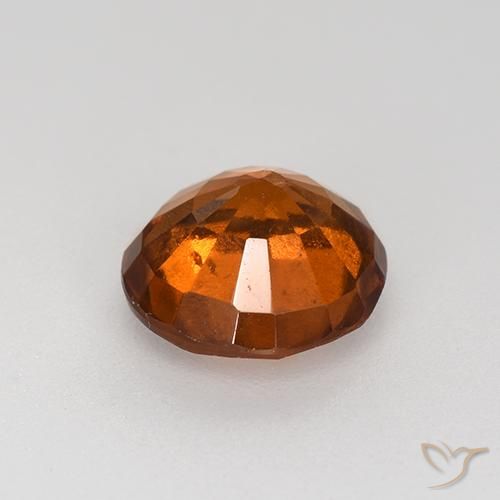 Granato hessonite Arancione Ambra naturale da 2.10 ct, Rotondo, VS-SI