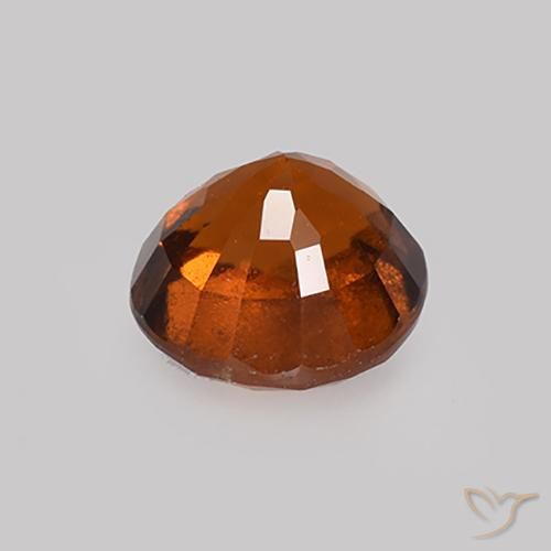 Granato hessonite Arancione Ambra naturale da 1.74 ct, Rotondo, VS-SI