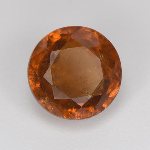 Granato hessonite Arancio Medio naturale da 2.71 ct, Taglio rotondo, VS-SI