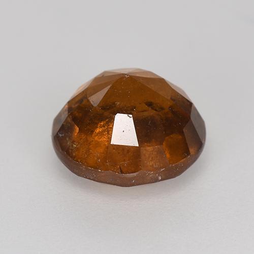 Granato hessonite Arancio Medio naturale da 2.71 ct, Taglio rotondo, VS-SI