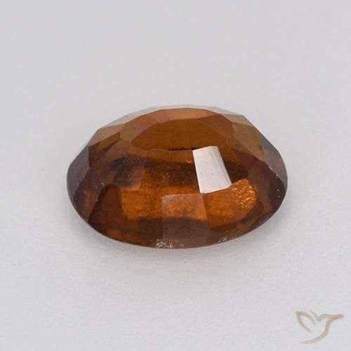 Granato hessonite Arancione Ambra naturale da 1.40 ct, Ovale, VS
