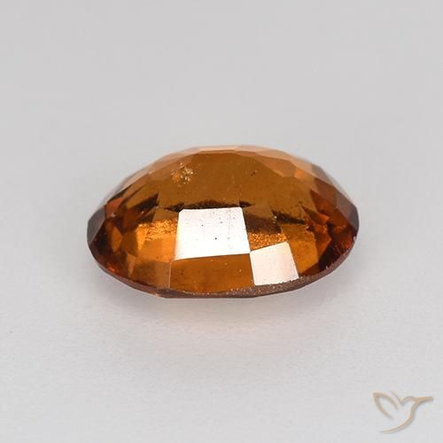 Granato hessonite Arancione Ambra naturale da 1.65 ct, Ovale, VS-SI