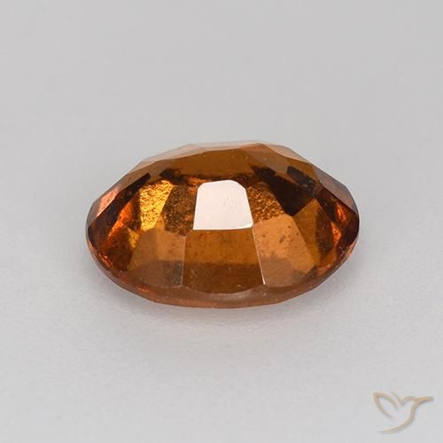 Granato hessonite Arancio medio-scuro naturale da 1.70 ct, Ovale, VS-SI