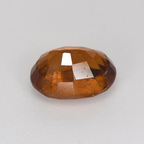 Granato hessonite Arancione Ambra naturale da 1.65 ct, Taglio ovale, VS-SI