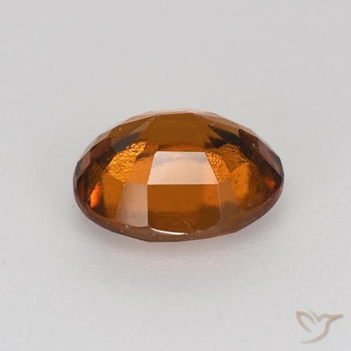 Granato hessonite Arancio medio-scuro naturale da 1.17 ct, Ovale, VS