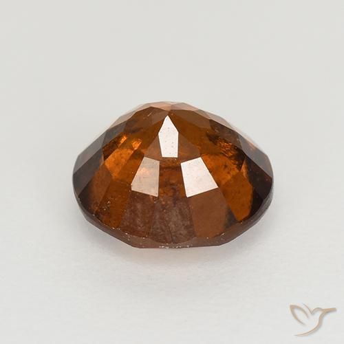 Granato hessonite Arancione scuro naturale da 1.93 ct, Rotondo, VS