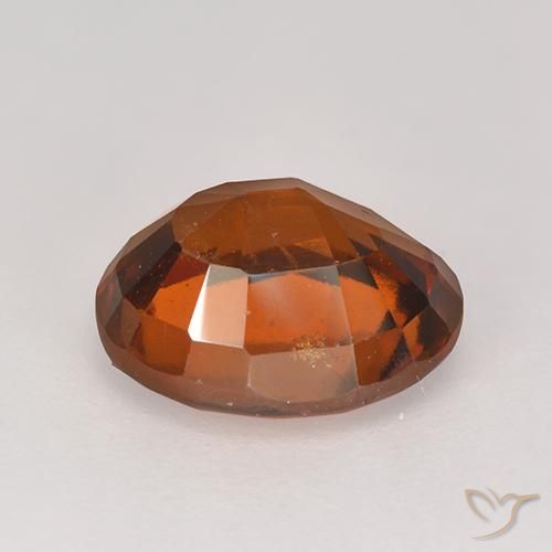 Granato hessonite Arancia Fuoco naturale da 2.94 ct, Ovale, VS-SI