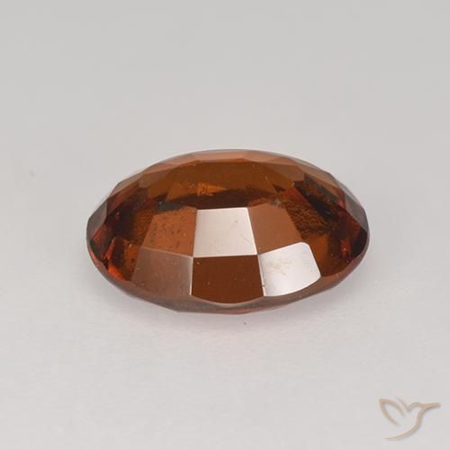 Granato hessonite Arancione Ambra naturale da 2.37 ct, Ovale, VS
