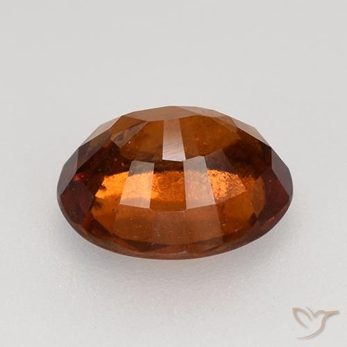 Granato hessonite Arancio Medio naturale da 2.94 ct, Ovale, VS-SI