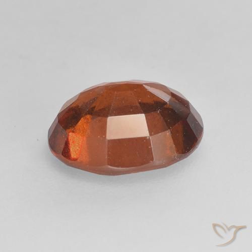 Granato hessonite Arancio medio-scuro naturale da 1.68 ct, Ovale, VS-SI