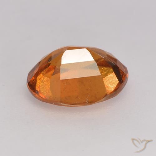 Granato hessonite Arancio medio-scuro naturale da 1.68 ct, Ovale, VS-SI