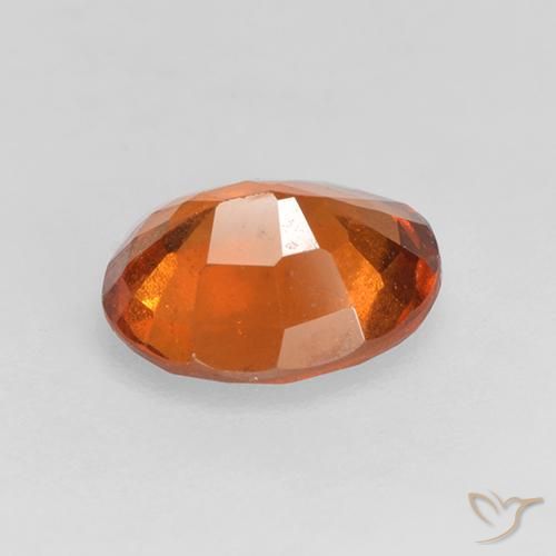 Granato hessonite Arancio medio-scuro naturale da 1.52 ct, Ovale, VS-SI