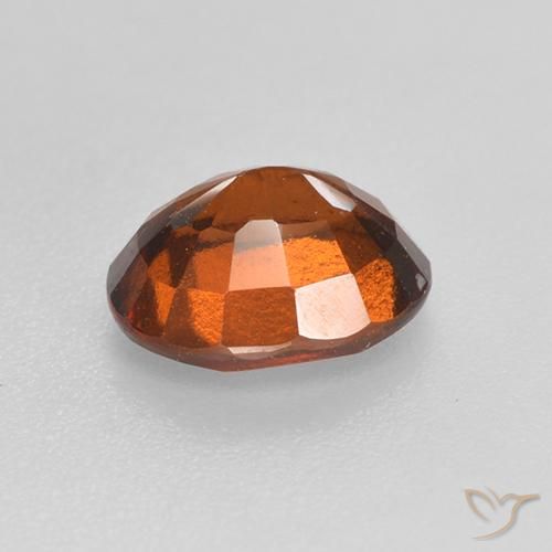 Granato hessonite Arancione Ambra naturale da 1.46 ct, Ovale, VS-SI
