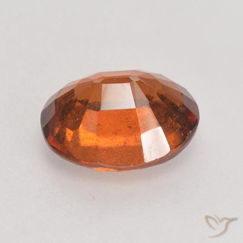 Granato hessonite Arancione Ambra naturale da 1.90 ct, Ovale, VS-SI