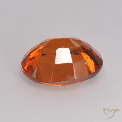 Granato hessonite Arancione rossastra naturale da 2.15 ct, Ovale, VS-SI