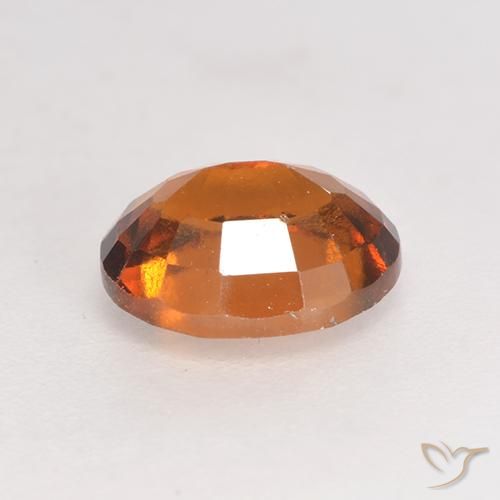 Granato hessonite Arancio medio-scuro naturale da 1.45 ct, Ovale, VS
