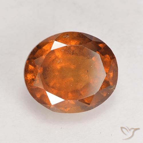 Granato hessonite Arancio medio-scuro naturale da 2.24 ct, Ovale, SI