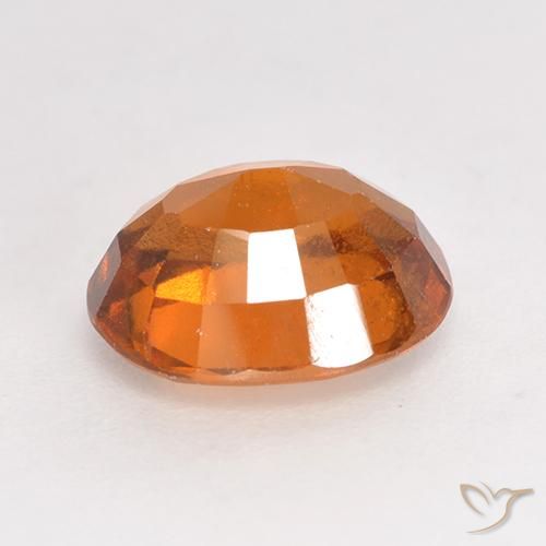 Granato hessonite Arancio medio-scuro naturale da 1.96 ct, Ovale, VS-SI