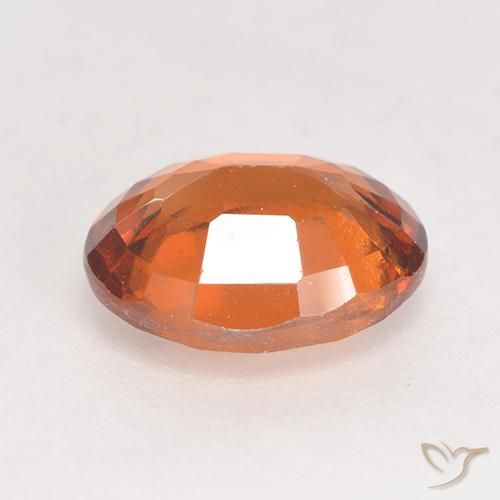 Granato hessonite Arancione scuro naturale da 2.01 ct, Ovale, VS