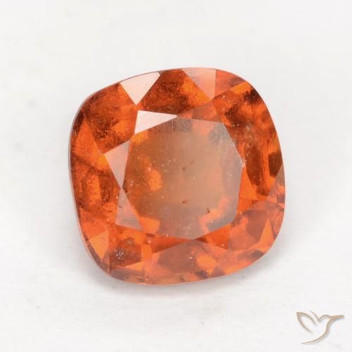 Granato hessonite Arancio Medio naturale da 2.09 ct, Cuscino, VS-SI