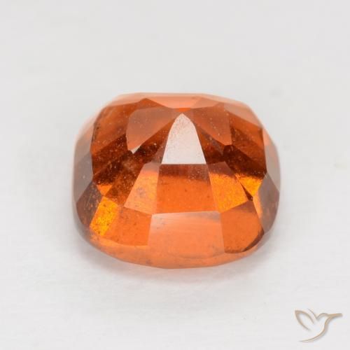 Granato hessonite Arancione scuro naturale da 2.25 ct, Cuscino, VS-SI