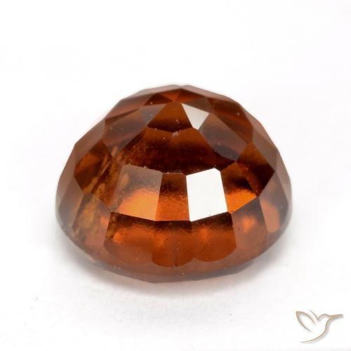 Granato hessonite Arancione Ambra naturale da 2.47 ct, Rotondo, VS-SI