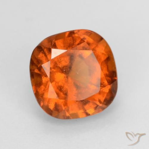 Granato hessonite Arancia Fuoco naturale da 2.03 ct, Cuscino, VS-SI