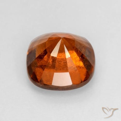 Granato hessonite Arancia Fuoco naturale da 2.03 ct, Cuscino, VS-SI