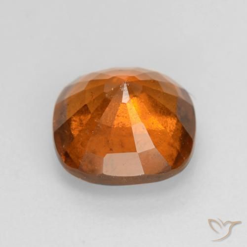 Granato hessonite Arancio Medio naturale da 2.08 ct, Cuscino, VS-SI