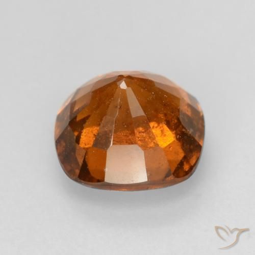 Granato hessonite Arancione scuro naturale da 1.68 ct, Cuscino, VS-SI