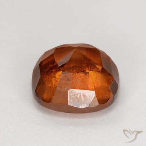Granato hessonite Arancione scuro naturale da 2.06 ct, Cuscino, VS-SI