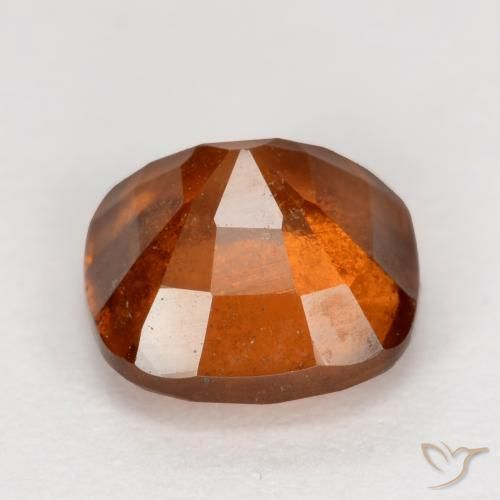 Granato hessonite Arancione rossastra naturale da 2.04 ct, Cuscino, VS-SI