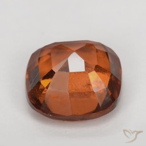 Granato hessonite Arancio medio-scuro naturale da 2.02 ct, Cuscino, VS