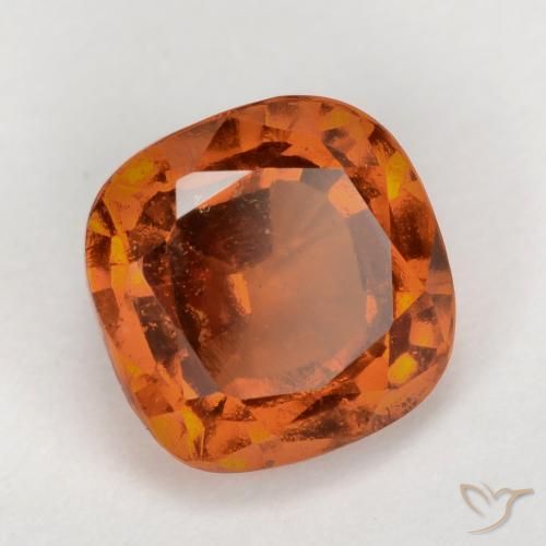 Granato hessonite Arancio medio-scuro naturale da 2.10 ct, Cuscino, VS