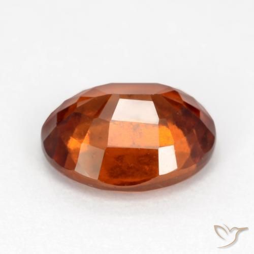Granato hessonite Arancio Medio naturale da 2.41 ct, Ovale, VS-SI