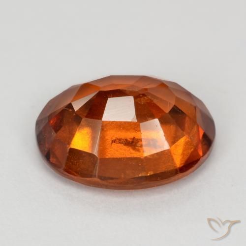 Granato hessonite Arancio Medio naturale da 2.82 ct, Ovale, VS-SI