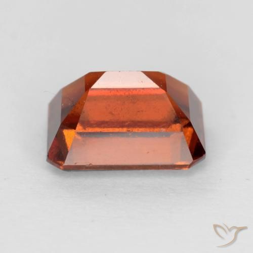 Granato hessonite Arancia Fuoco naturale da 2.11 ct, Ottagonale / Taglio smeraldo, VS