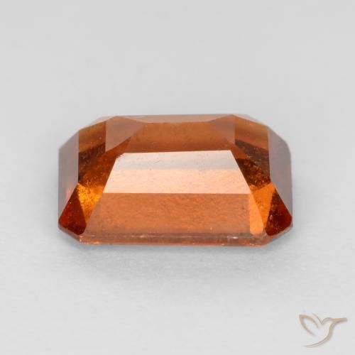 Granato hessonite Arancione Ambra naturale da 1.99 ct, Ottagonale / Taglio smeraldo, VS-SI