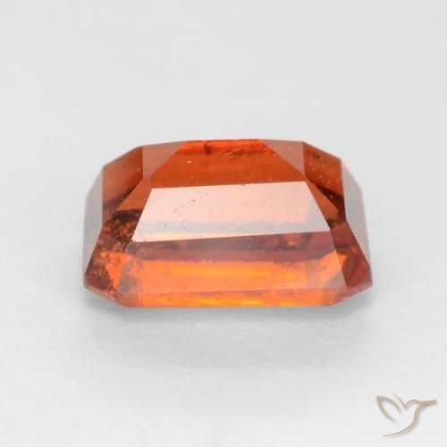 Granato hessonite Arancione Ambra naturale da 2.25 ct, Ottagonale / Taglio smeraldo, VS-SI