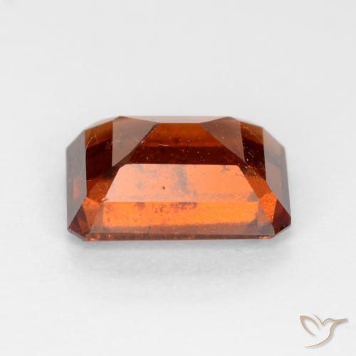 Granato hessonite Arancione Ambra naturale da 1.72 ct, Ottagonale / Taglio smeraldo, VS-SI