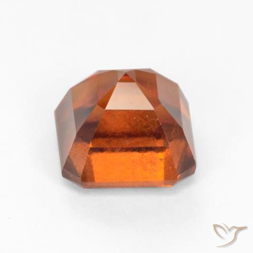 Granato hessonite Arancione Ambra naturale da 2.47 ct, Ottagonale / Taglio smeraldo, VS-SI